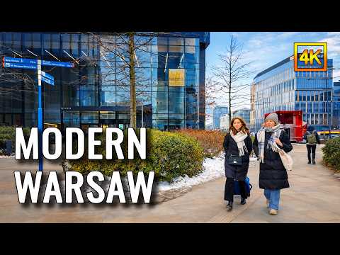 Pulse of Modern Warsaw – Europe’s Fastest Transforming Capital | 4K HDR Walking Tour