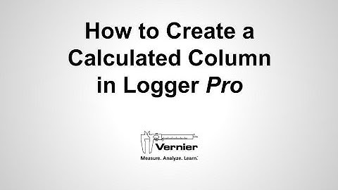 How to Set Up a Calculated Column