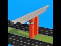 How Shapes Prevents Bridges From Collapsing 🤯🛣️ #engineering #shortsvideo #architecture #bridge