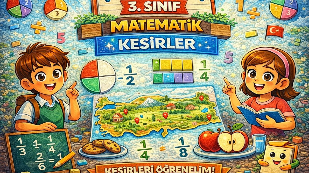 3.Sınıf Matematik=Kesirler