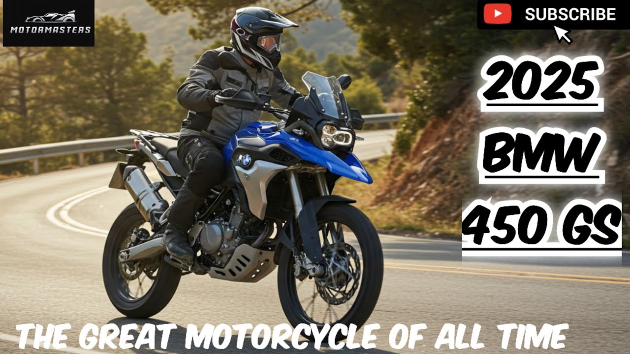 2025 BMW 450 GS – The Ultimate Lightweight Adventure Machine#bike # ...