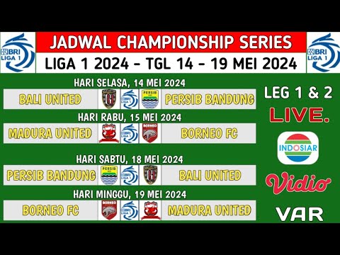 alexsis77 x home4d - Jadwal Championship Liga 1 2024 - Bali United vs Persib Bandung