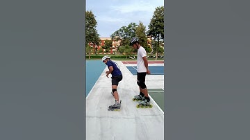 learn skating-PowerSlide #skating#skates #skate#roadskating #rollerblading#rollerskating #viralshort