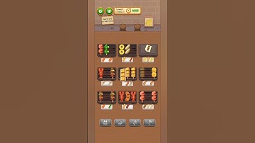 Grill Sort - Part 1 Gameplay Food Sort Games #grillsort #androidgames #gameplay