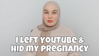 LIFE UPDATE | I left Youtube and hid my entire pregnancy... Coming back!