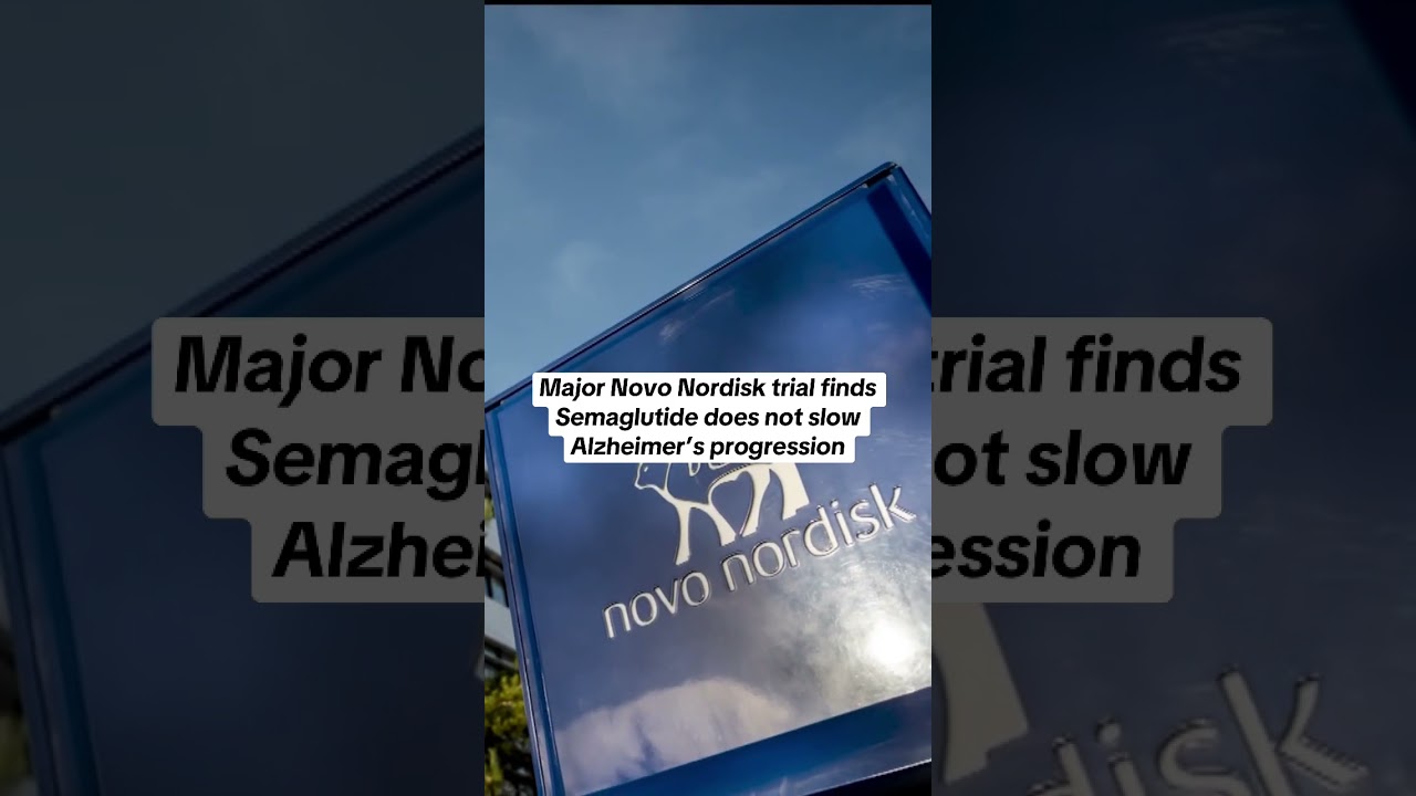 novo semaglutide alzheimer's Major Novo Nordisk trial finds Semaglutide does not slow Alzheimer's