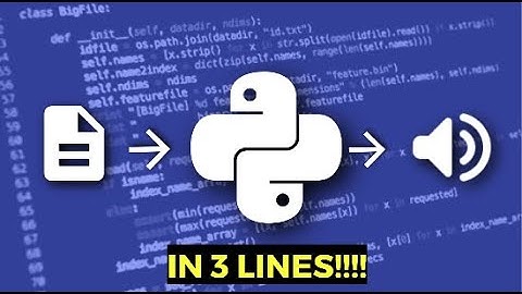 Text-to-Speech in Python: Convert Text to Voice Easily | Step-by-Step Tutorial (2024)