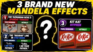 3 BRAND NEW MANDELA EFFECTS
