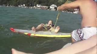 Jenny surfing blooper #1