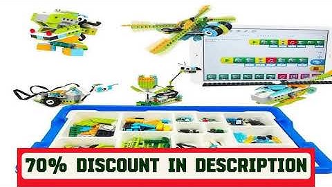 A must-have product! WeDo 2.0 Educational FunctionsParts Compatible 45300 Core Set Building Blocks