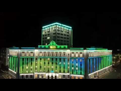 Проектирование и монтаж наружного освещения здания - YouTube