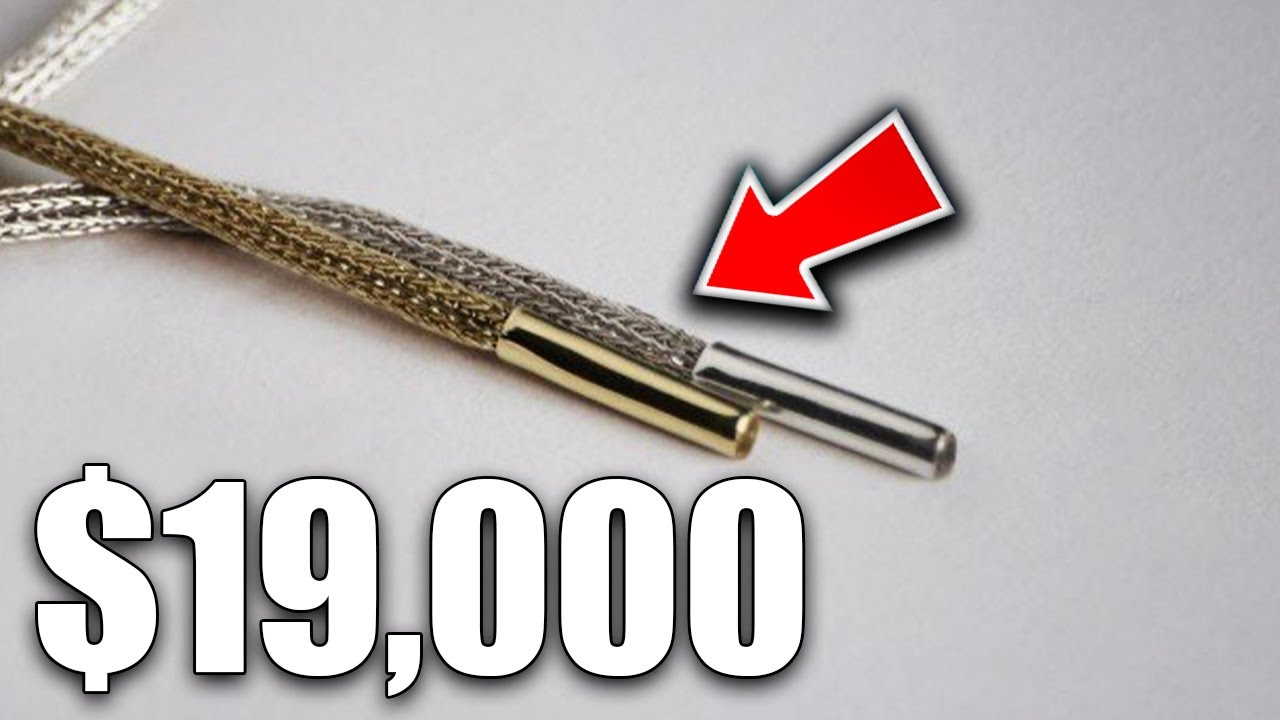 These Gold Shoelaces Cost 19,000 YouTube