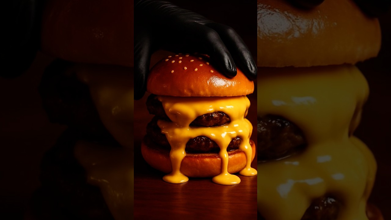 Double layer, cheez Burger🍔