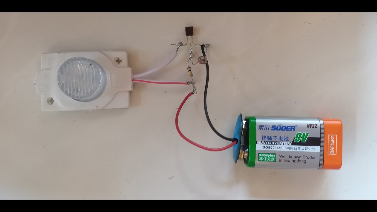 How to make automatic  ON/OFF  Street Light / Sinhala