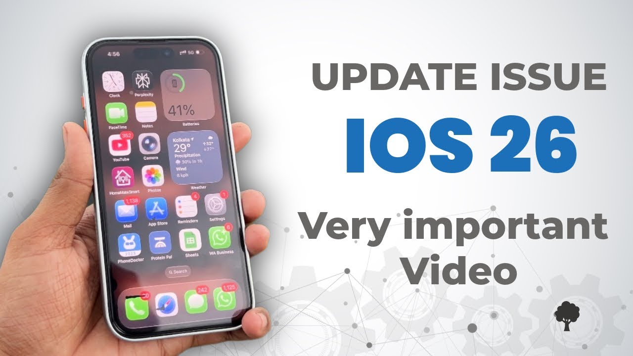 Ios 26 After green screen issue | Camra Blank Issue. - YouTube