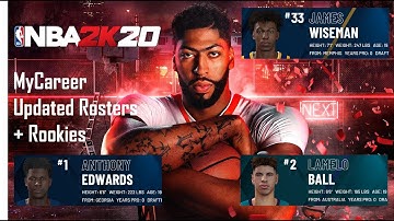 NBA 2K20 PC MyCareer | HOW TO PLAY W/ UPDATED 2021 ROSTERS + ROOKIES IN MY CAREER (Limnono Trainer)