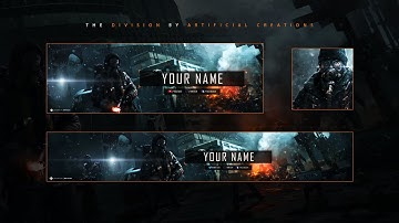 Free GFX: Free Youtube Banner & Twitter Header Template 