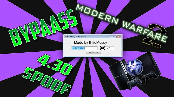 How to Play on Bypass with 4.30 Spoof