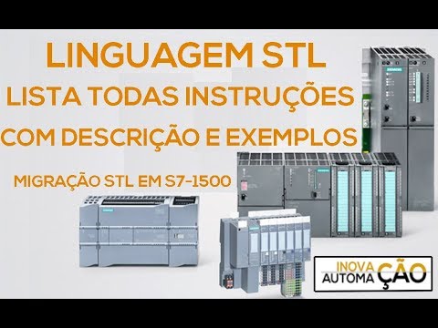 Lista Todas Instruções na Linguagem STL - PLC CLP Siemens Tia Portal