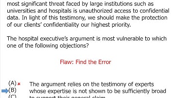 June 2007 LSAT, Section 2, Logical Reasoning, Question 17, Explanation