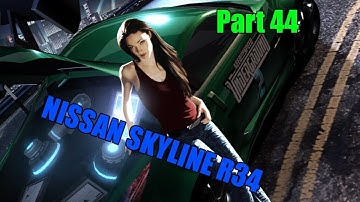 Lets Play Need for Speed Underground 2 - Part 44 "Tuning The Skyline R34"