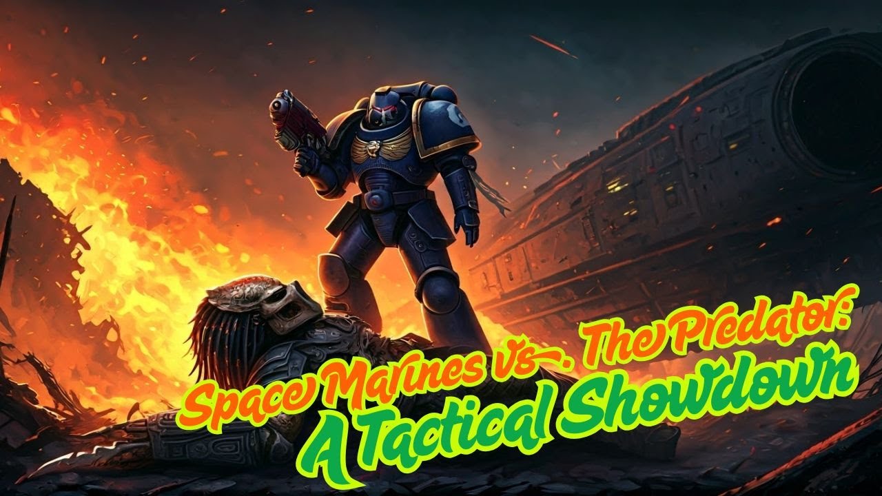 Space Marines vs. The Predator A Tactical Showdown | Sci-Fi-HiTales