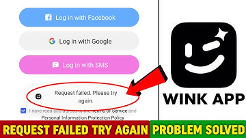 Wink App Request Failed Try Again | Wink App Login Problem | Wink App Network Issue Problem
