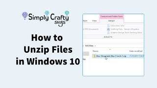 How to Unzip Files in Windows 10