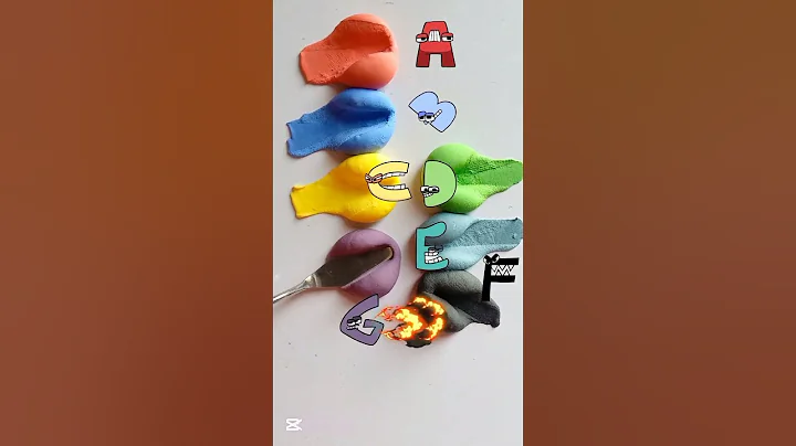 アルファベットの伝承の色混合🔥#colormixing #satisfying #alphabetlore #shorts