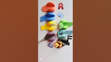 Alphabet lore Color Mixing 🔥#colormixing #satisfying #alphabetlore #shorts