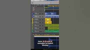Tuning Drum Samples Natively in Logic Pro #musicproduction #drumsamples #productiontips #logicpro