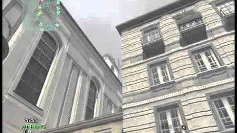 MW3: Insane Throwing Knife Kill Across Lockdown!