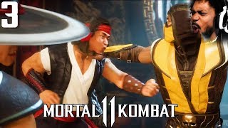 LIU KANG + KUNG LAO VS SCORPION OMGOSHH | Mortal Kombat 11 #3