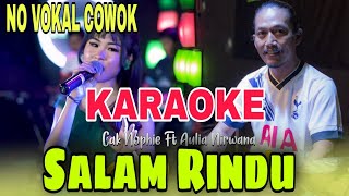 SALAM RINDU NO VOKAL COWOK KARAOKE DUET BARENG ARTIS||karaoke versi dangdut lambada