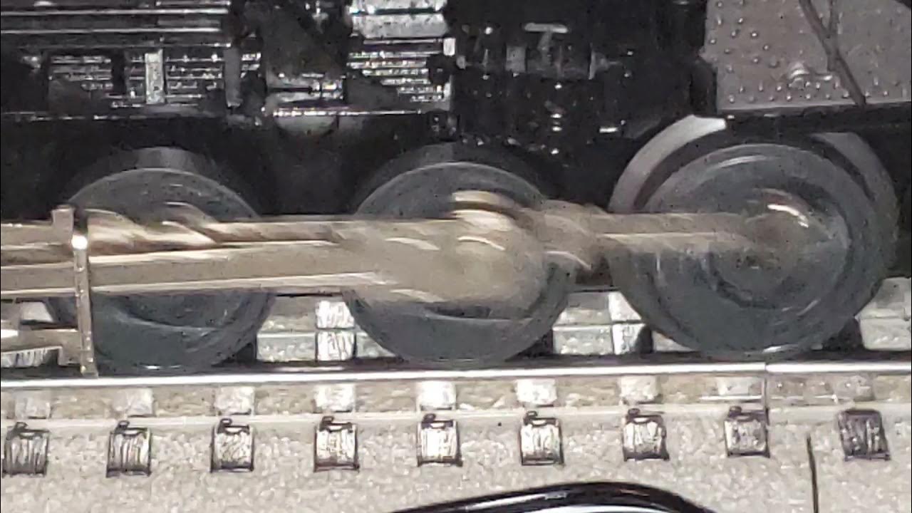o scale train wheel slip YouTube