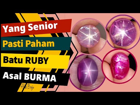 Ini Perbedaan ruby burma, ruby srilanka, dan pink safir‼️Jangan mudah Tertipu.