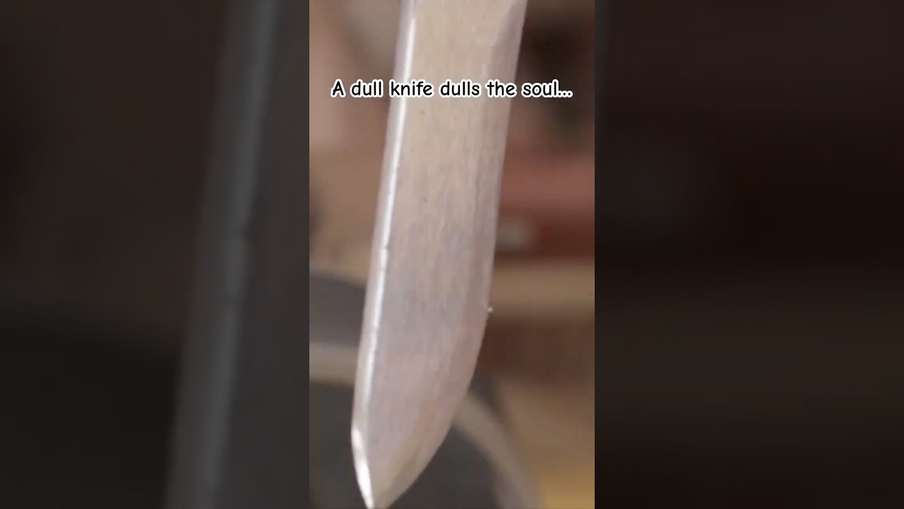 ASMR Knife Sharpening  |  Mindful Cooking & Stress Relief