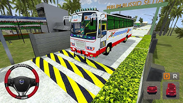 KSRTC EXPRESS BUS Mod For Bussid - Offroad Map In Bus Simulator Indonesia - Mobile Gameplay - #2025 