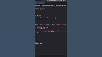 TextField in SwiftUI - Get information from users! #SwiftUI #SwiftuiTutorials #Shorts #appledevs