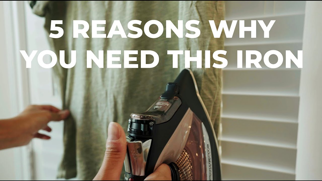 5 reasons why you need this iron | Rowenta DW2459 Steam Iron with Retractable Cord