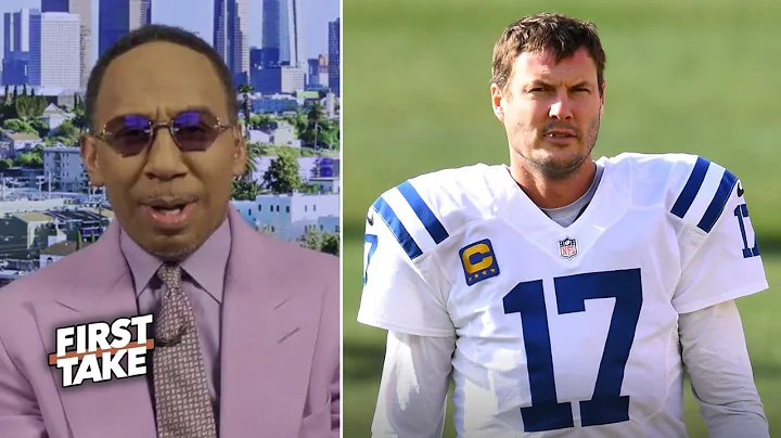FIRST TAKE | Stephen A. Smith reacts to 44-yr-old Philip Rivers works out for Colts QB: A desperate