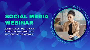 Free Social Media Webinar Video Template (Customizable) - FlexClip