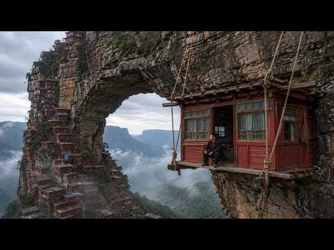 30 Most Dangerous Cliffside Structures in China That Defy Belief