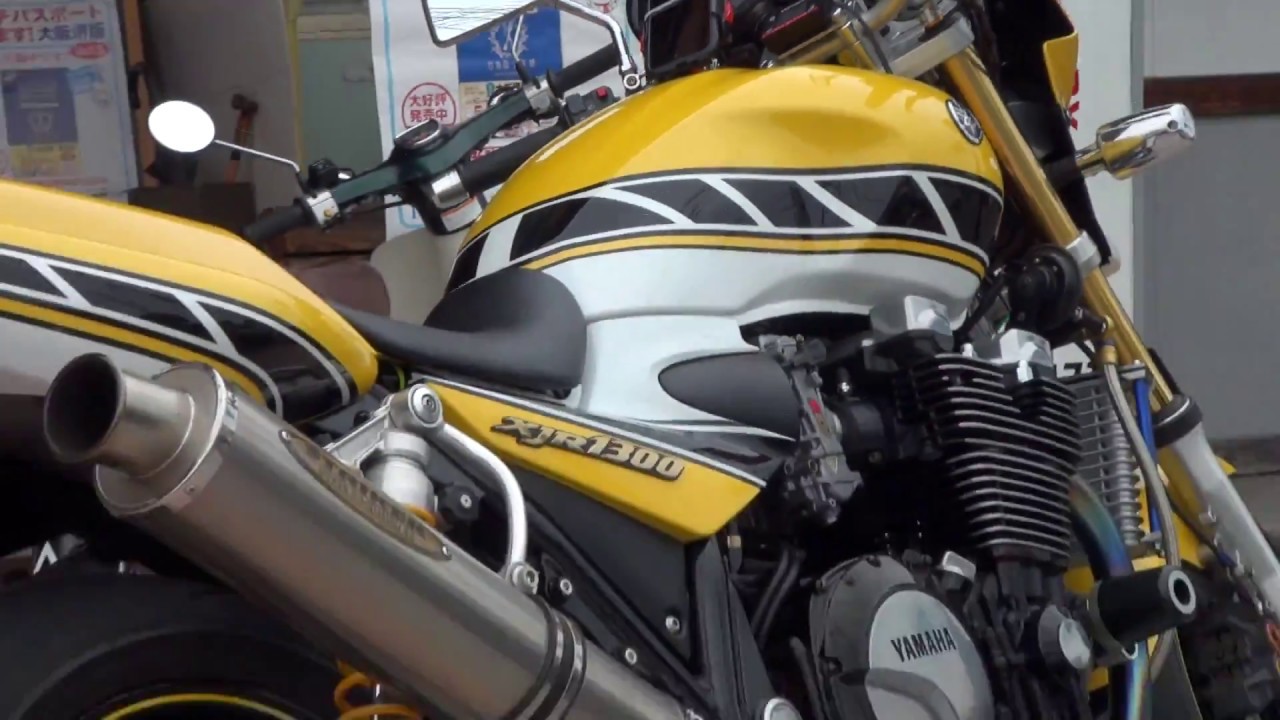 ヤマハXJR1300/RP03J後期 燃料タンク （06年限定イエローストロボ