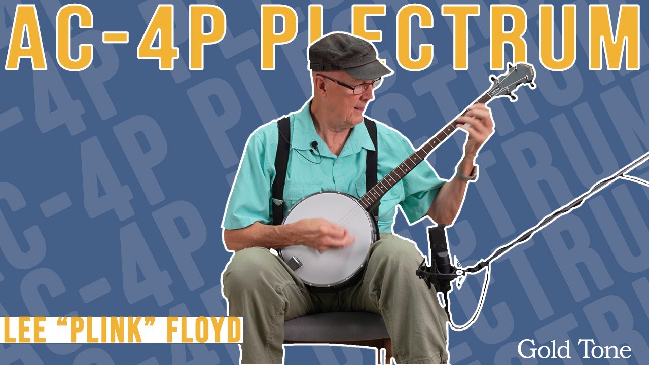 AC-4P: Acoustic Composite 4-String Openback Plectrum Banjo with