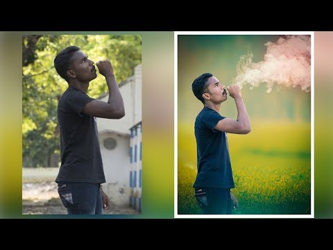 Nature Smoke Effect in Photoshop | Style Boy Edits