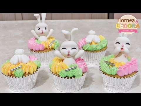 CUPCAKES CONEJOS DE PASCUA