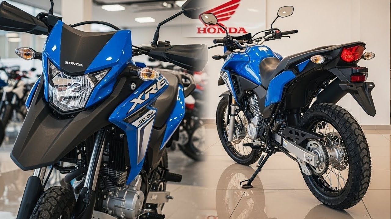 Nova Honda XRE 300 2026 chega poderosa: preço, design e detalhes!