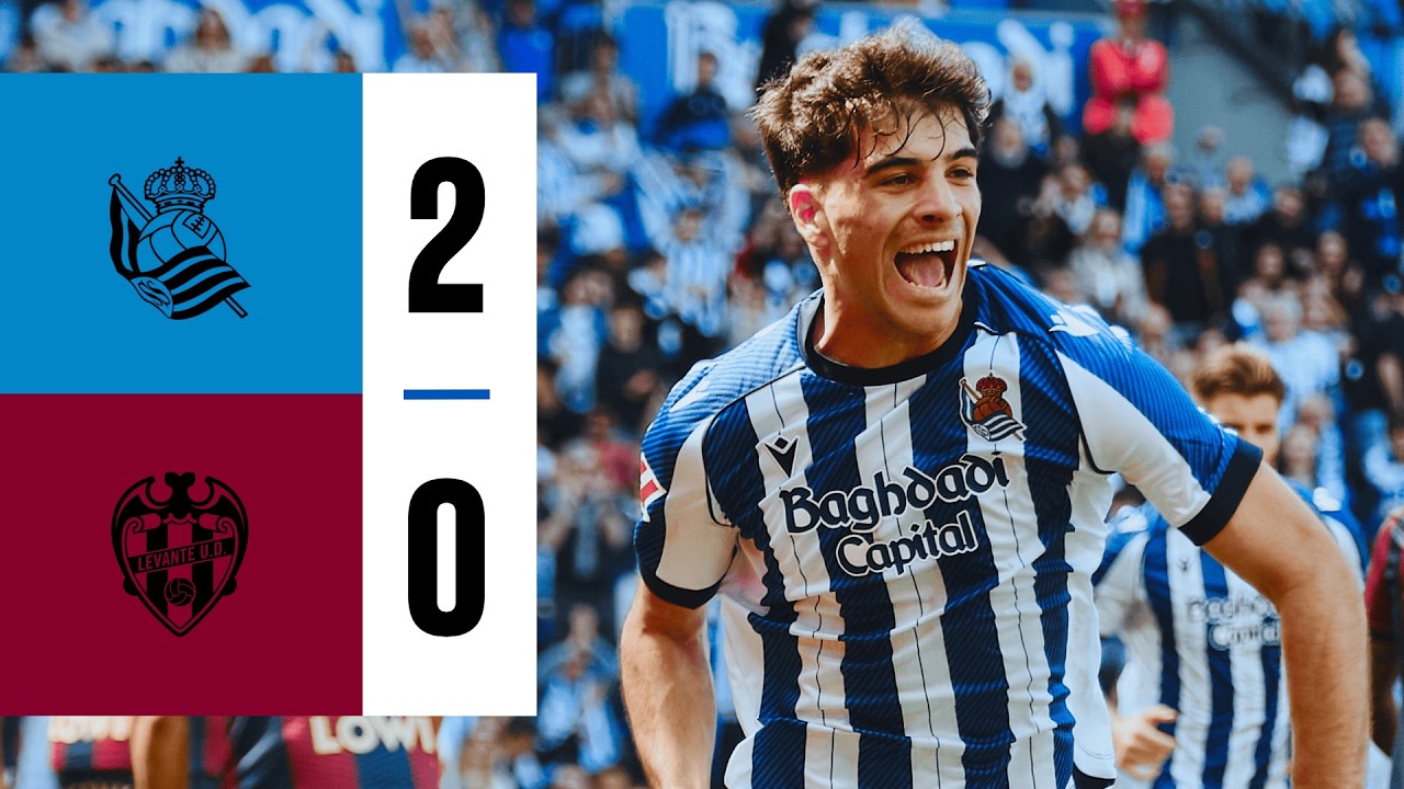 HIGHLIGHTS | J30 | LaLiga 25-26 | Real Sociedad 2 - 0 Levante UD