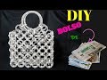 DIY / BOLSO de PERIÓDICO 👜/Newspaper Bag😃.MANUALIDADES CON PERIÓDICO RECICLADO/Newspaper craft🗞️